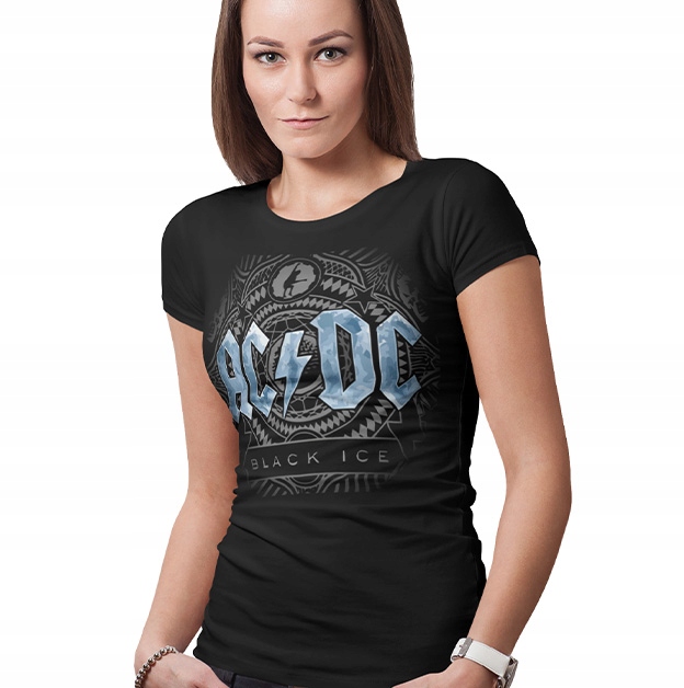 

Koszulka Horror/rock Damska Ac DC