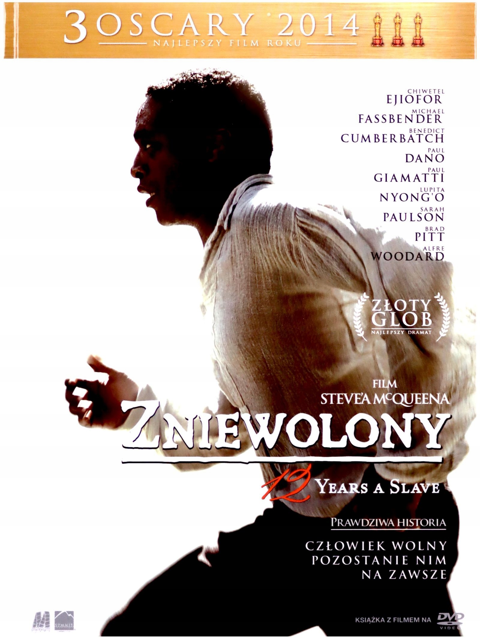 

Zniewolony. 12 Years A Slave [DVD] 3 Oscary
