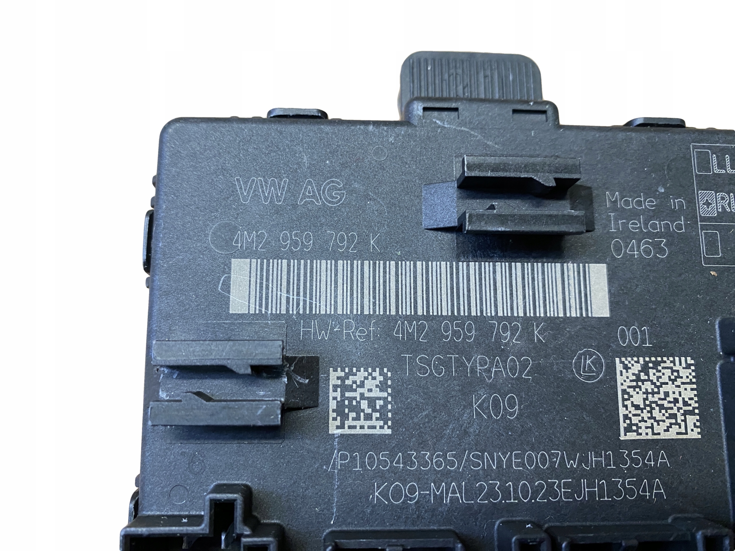 AUDI A6 4K C8 control unit door right front 4M2959792K