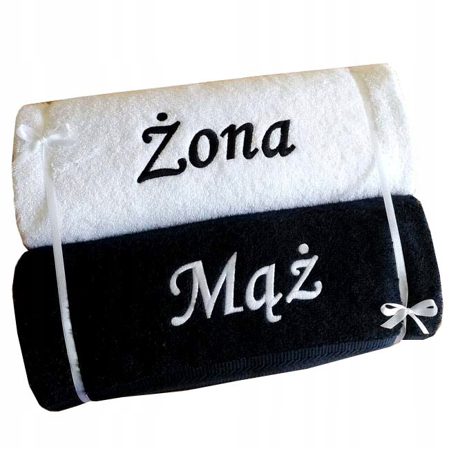 Prezent na ROCZNICĘ 10,20,25,30,40,50,60 ręczniki