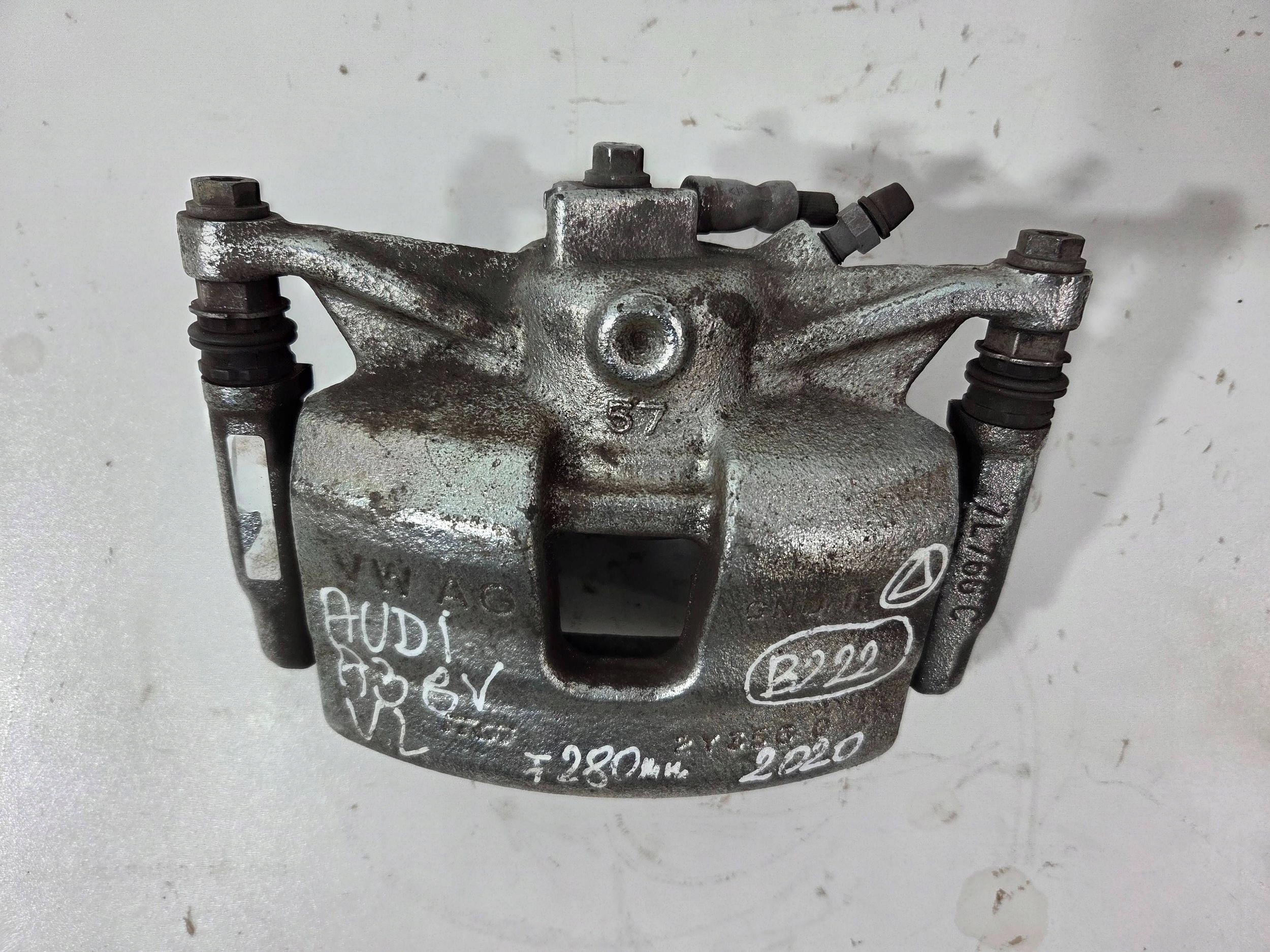 Audi A3 S3 8V caliper brake front left 2Y356G (B222)