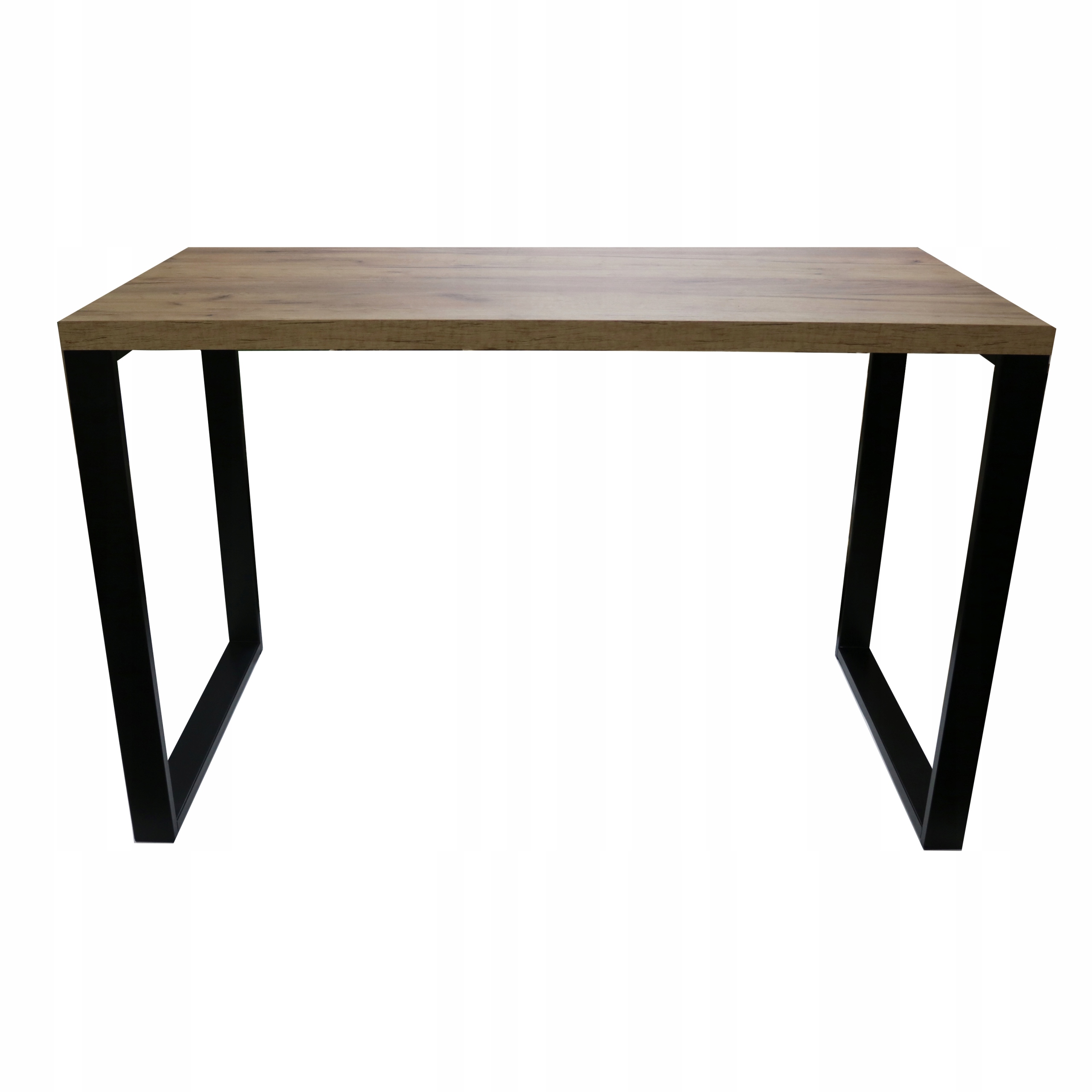 Herný Stôl Kovový Počítačový Školský Čierny Dub Loft 120X60x76 CM