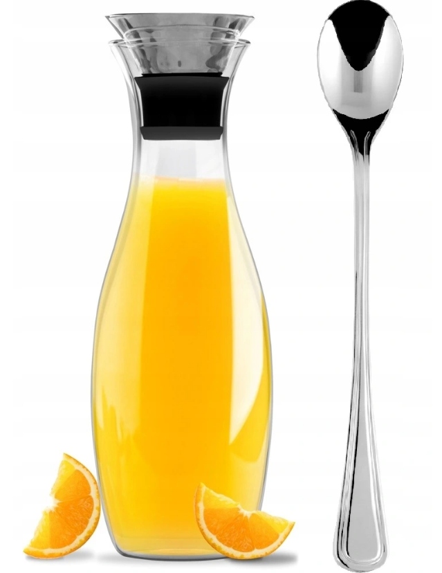 

Vialli Karafka Szklana Z Korkiem Duża Wody Soku