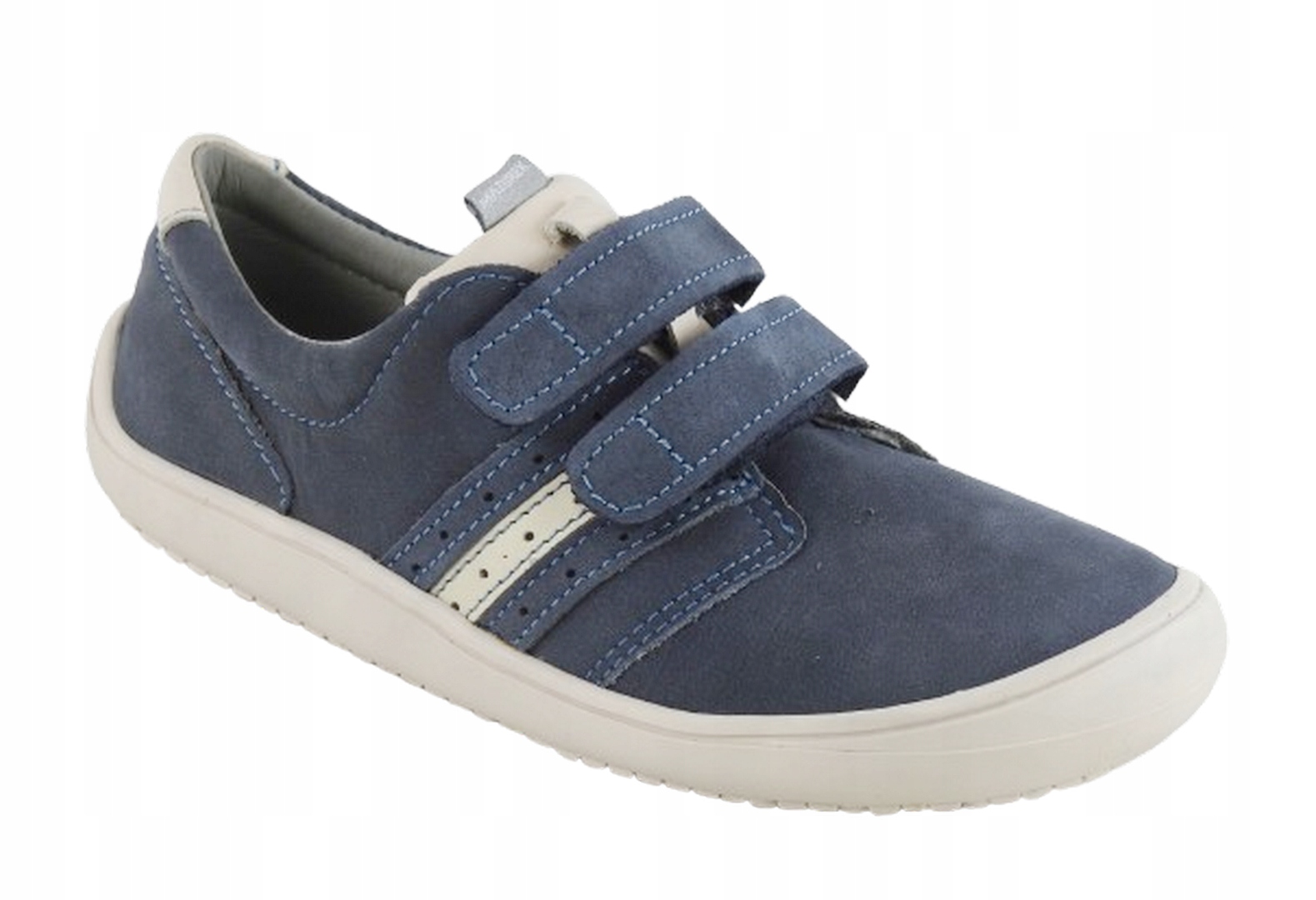 Mazurek chłopięce półbuty Barefoot 1361 r.26 jeans beż