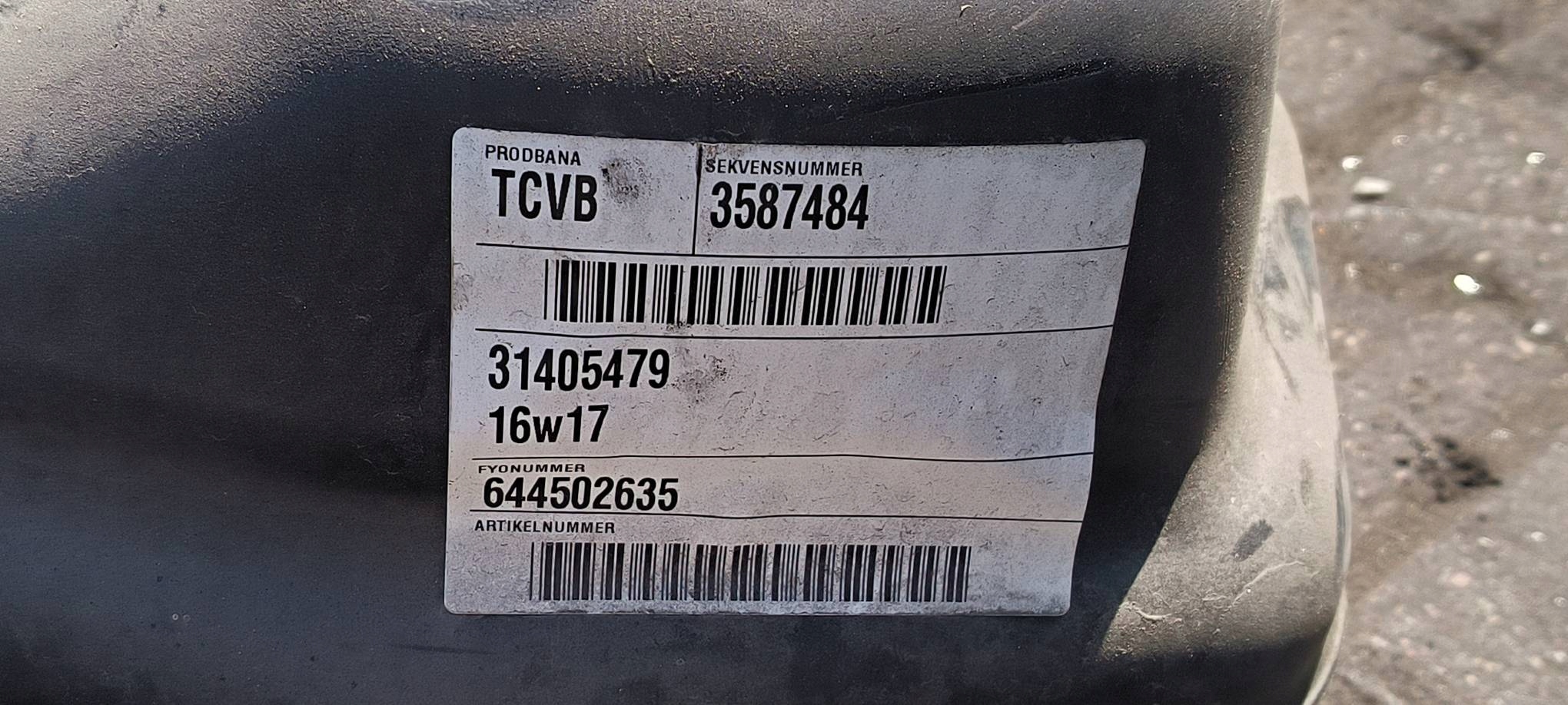 tank 31405483 VOLVO V60 II
