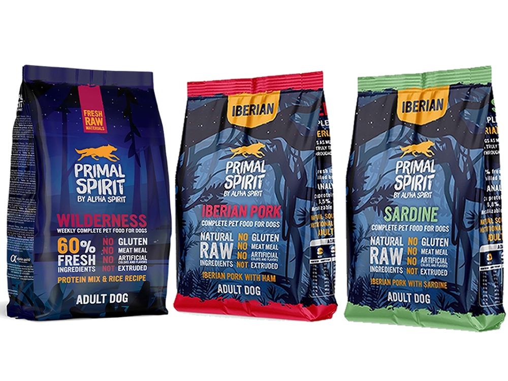 Primal Spirit Iberian Sada Příchutí Pro Psa 3x1 kg