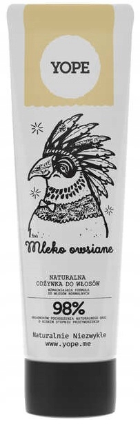 

Yope Naturalna Odżywka do Włosów Mleko Owsiane