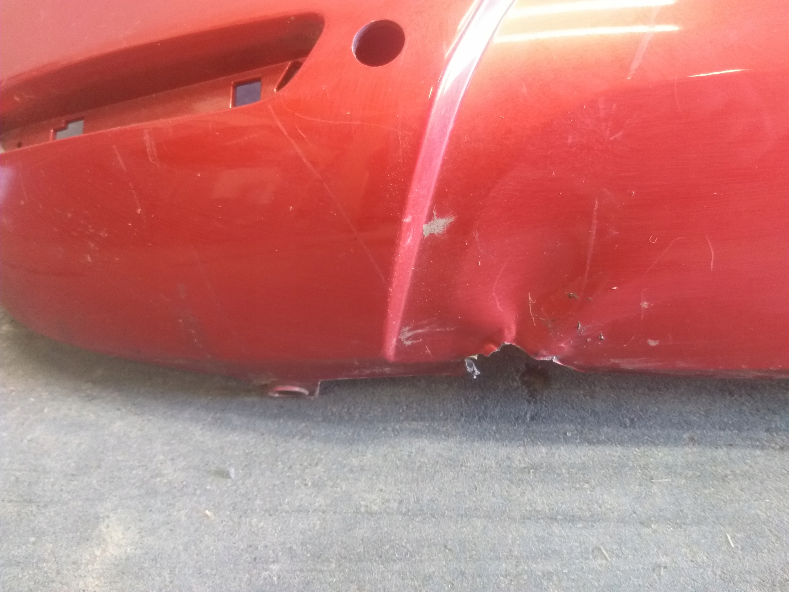 bumper rear part RENAULT TWINGO III 3 14-18