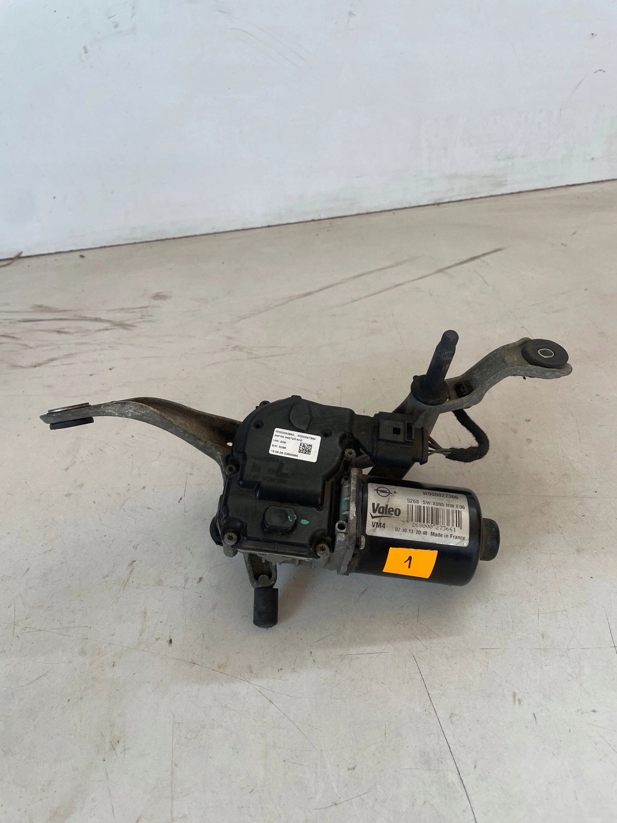 Motor Wischergestänge rechts Opel Zafira C