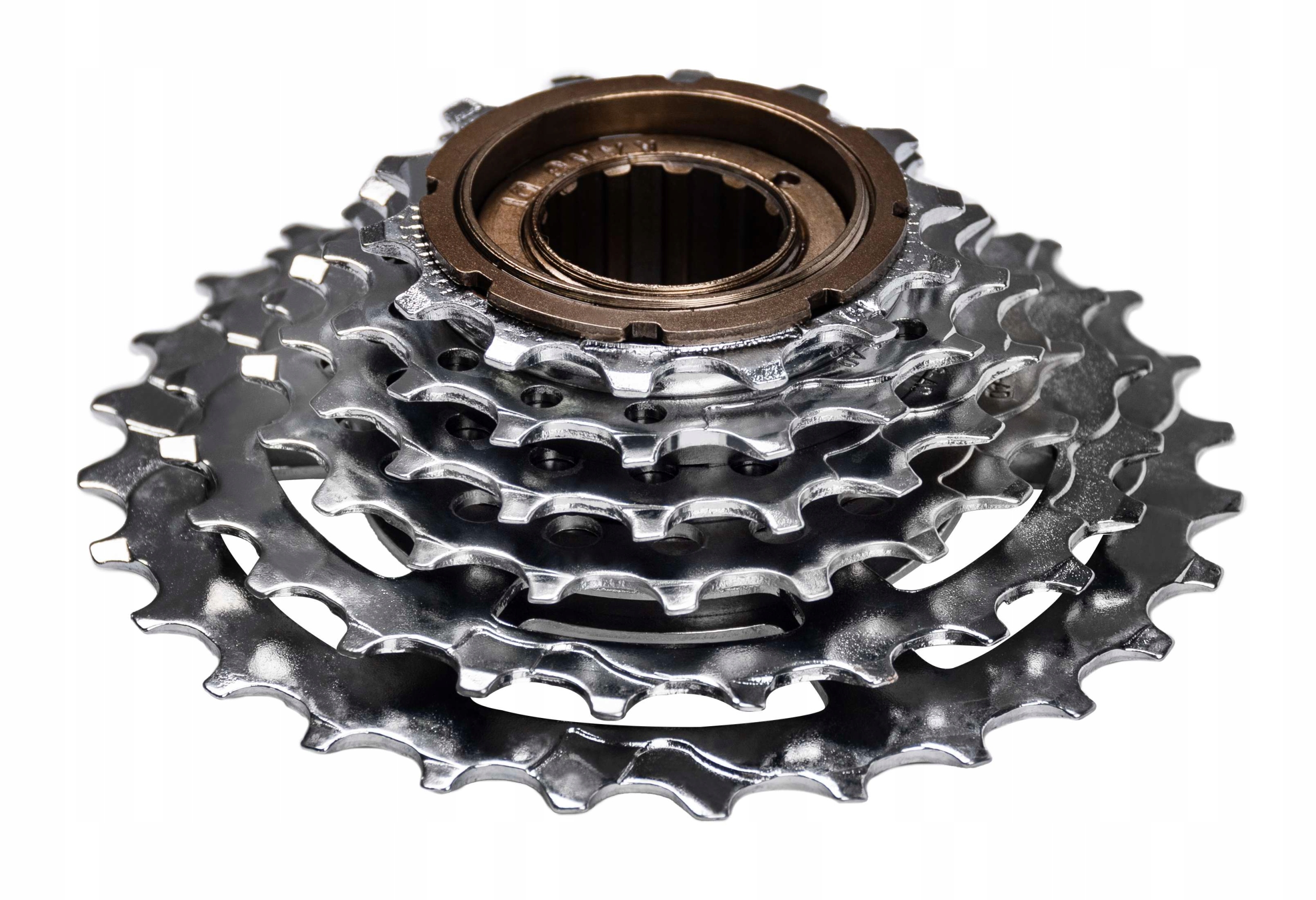 WOLNOBIEG ATA 6-rzędowy INDEX 14-28T SREBRNY nakręcany Marka ATA