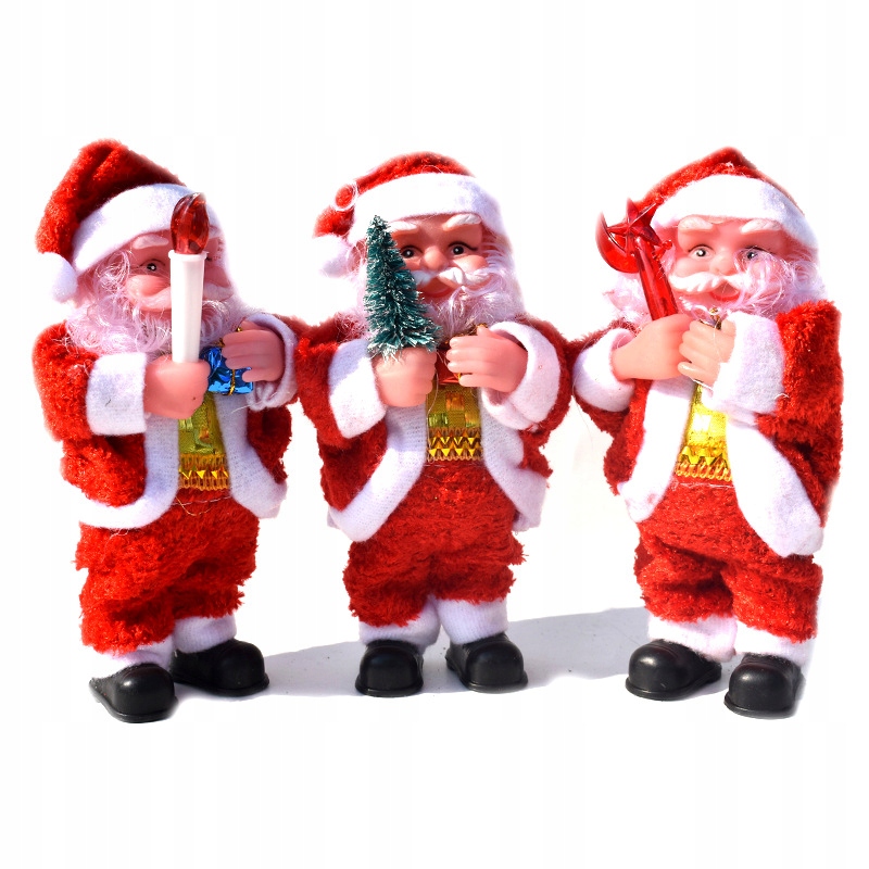 Tańczący Mikołaj grający muzykę 17 CM