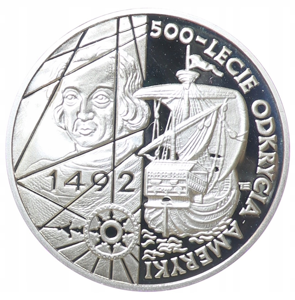 200 000 złotych - 500-lecie Odkrycia Ameryki - 1992 rok