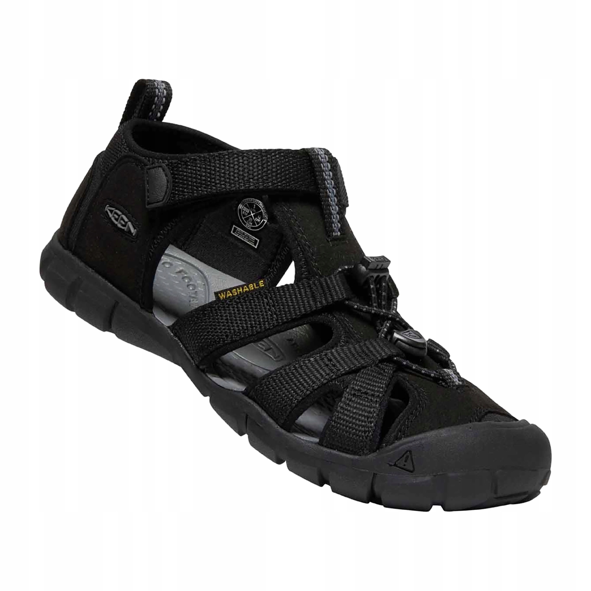 Sandały juniorskie Keen Seacamp II Cnx black/ grey 34 Eu