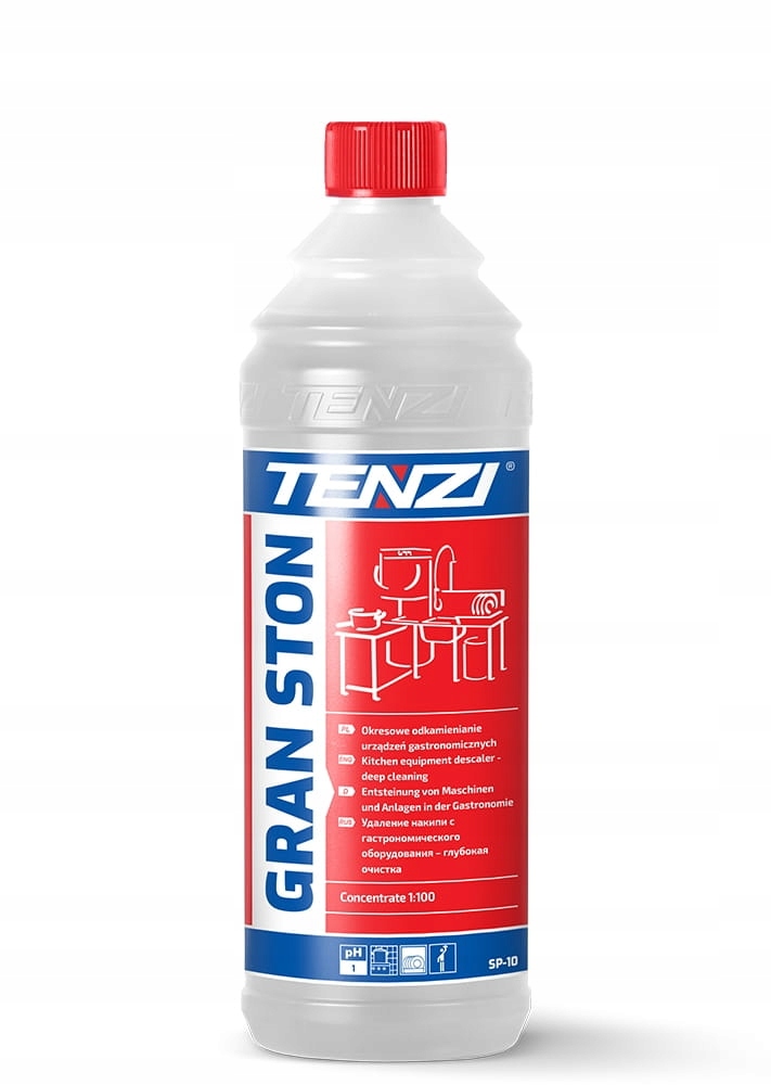 

Tenzi Gran Ston 1L Odkamieniacz Zmywarki Kotły