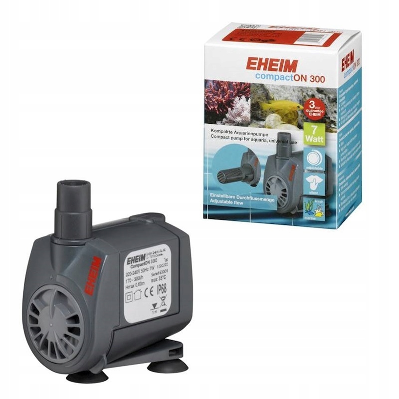 Levně Eheim Oběhové čerpadlo Compacton 300 l/h Cirkulační Čerpadlo Pro Akvárium