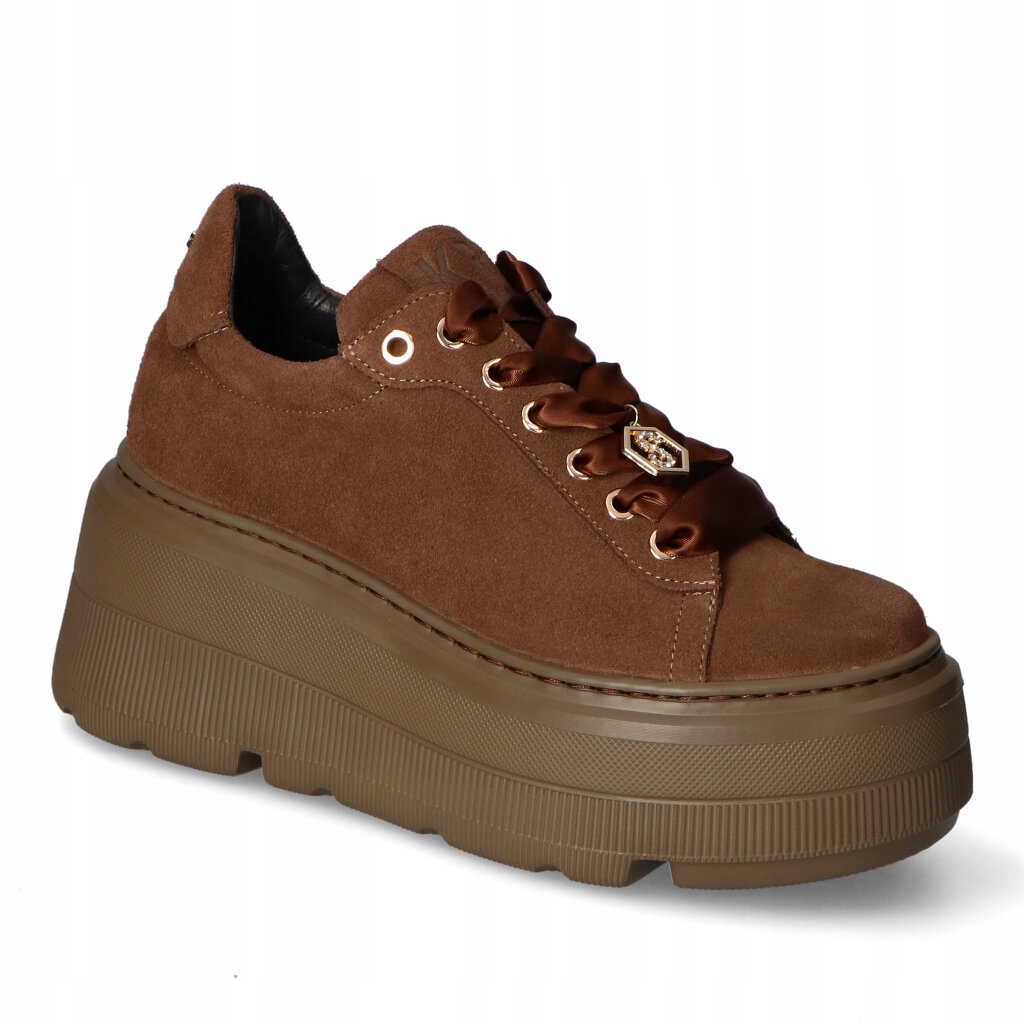 Tenisky Karino 5739/015-P Hnědé semišové 38