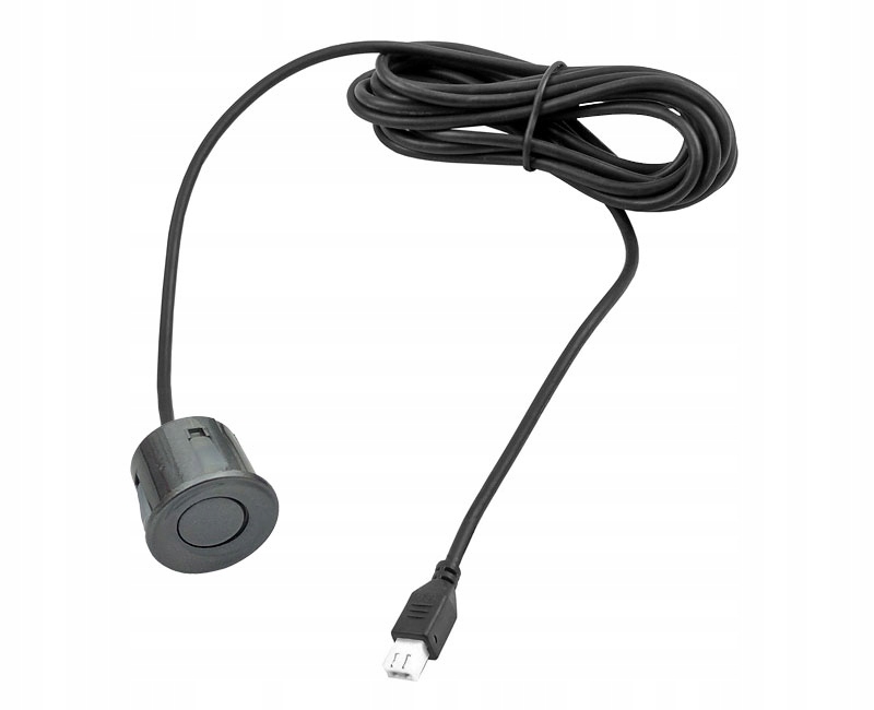 Czujnik parkowania sensor szary 22mm przewód 2,4m