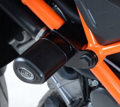Padacie Protektory Aero Rg Racing Ktm 1290 Duke [r] 14-19 Čierne