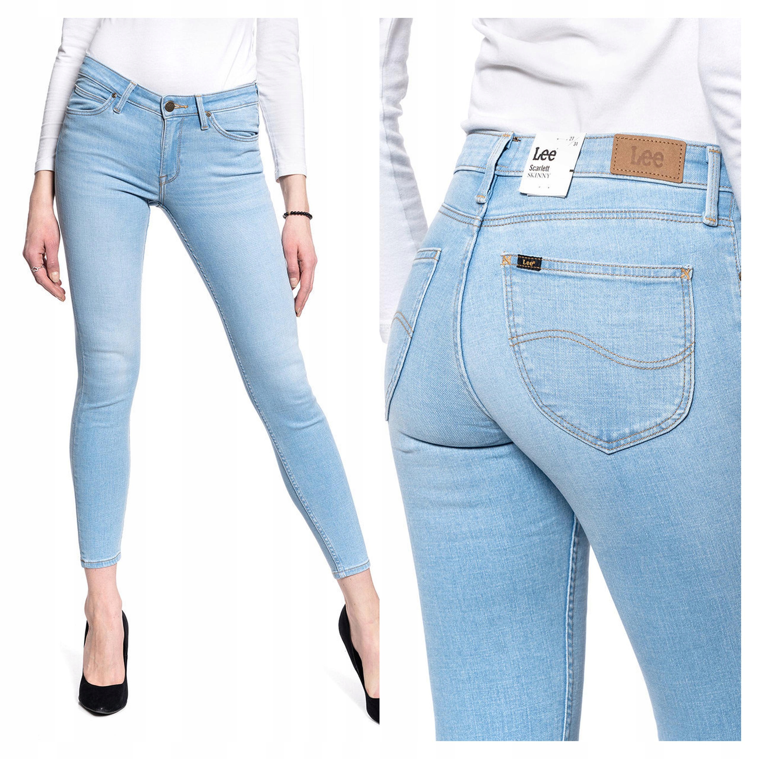 Lee Scarlett Dámské Džínové Kalhoty W28 L33