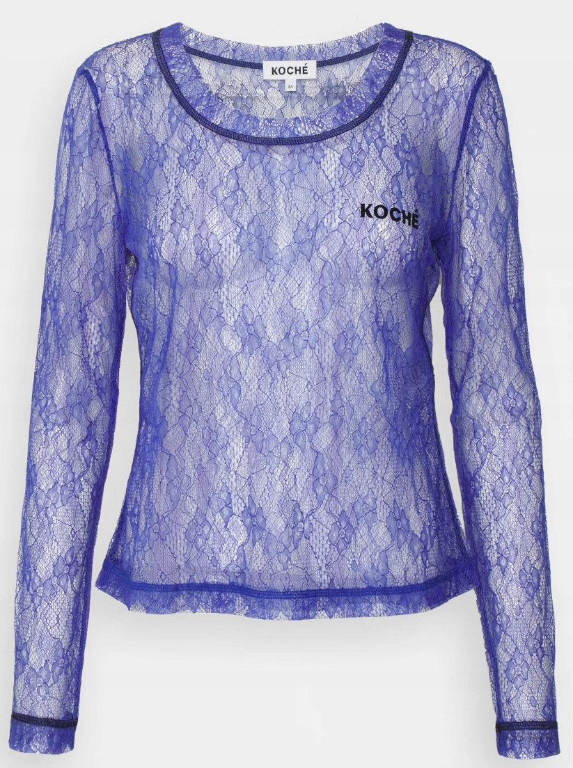 Koche Unisex Bluzka z Długim Rękawem r.XS