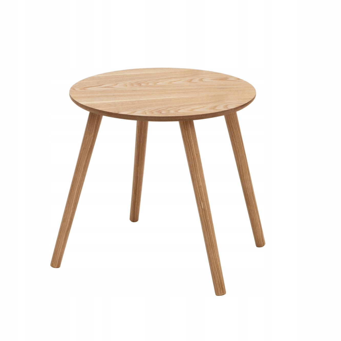 Odkládací Stolek Hnědý Mdf Borovice Ø 48 X 46 CM