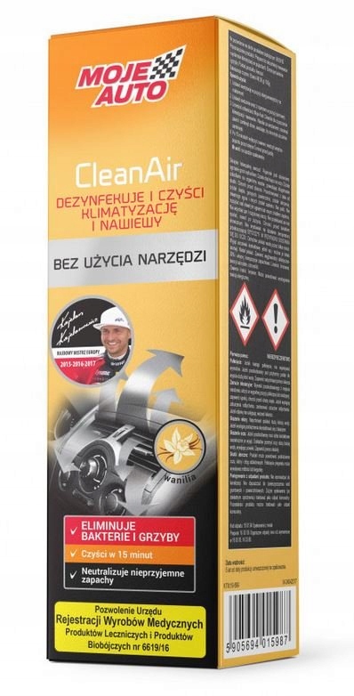 

Moje Auto Odgrzybianie Klimatyzacji Wanilia