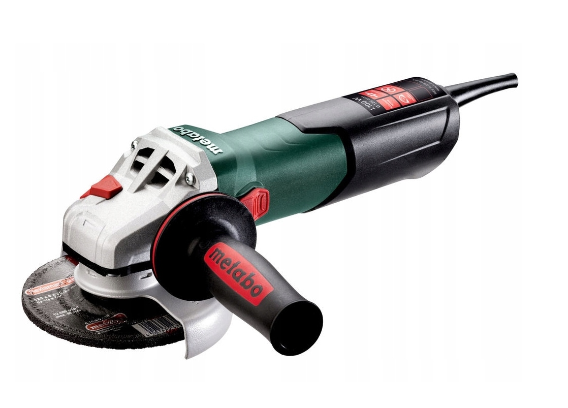 Szlifierka kątowa 1100W Wev 11-125 Quick Metabo regulacja obrotów