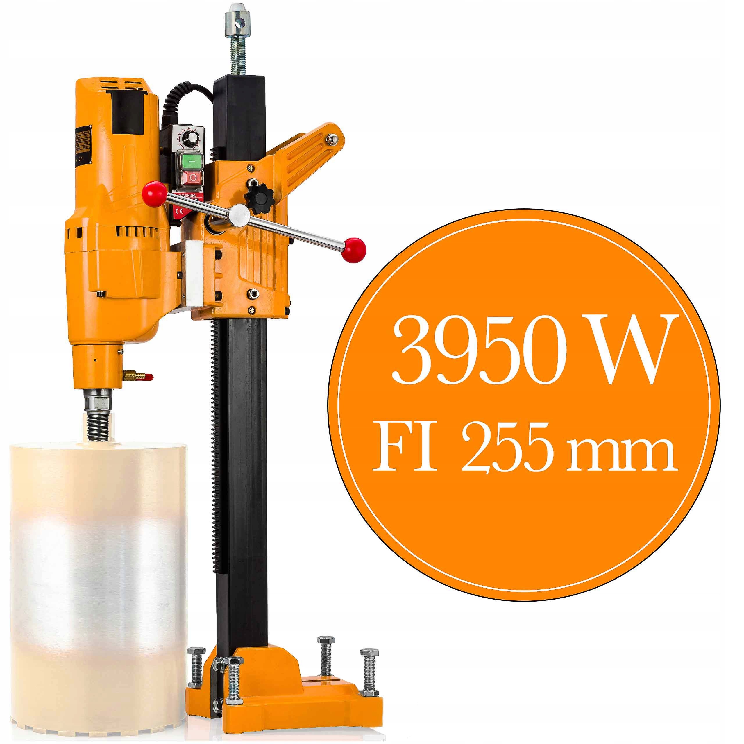 Wiertnica do betonu 3950 Watt Fi 255 + Hydronetka Stan opakowania oryginalne