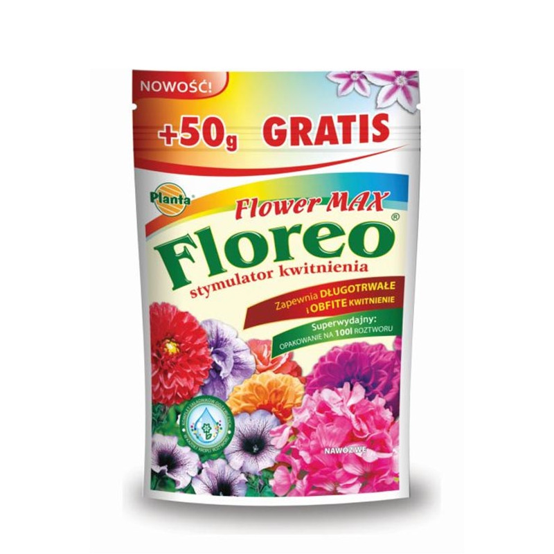 

Nawóz Floreo Flower Max stymulator 250g Planta
