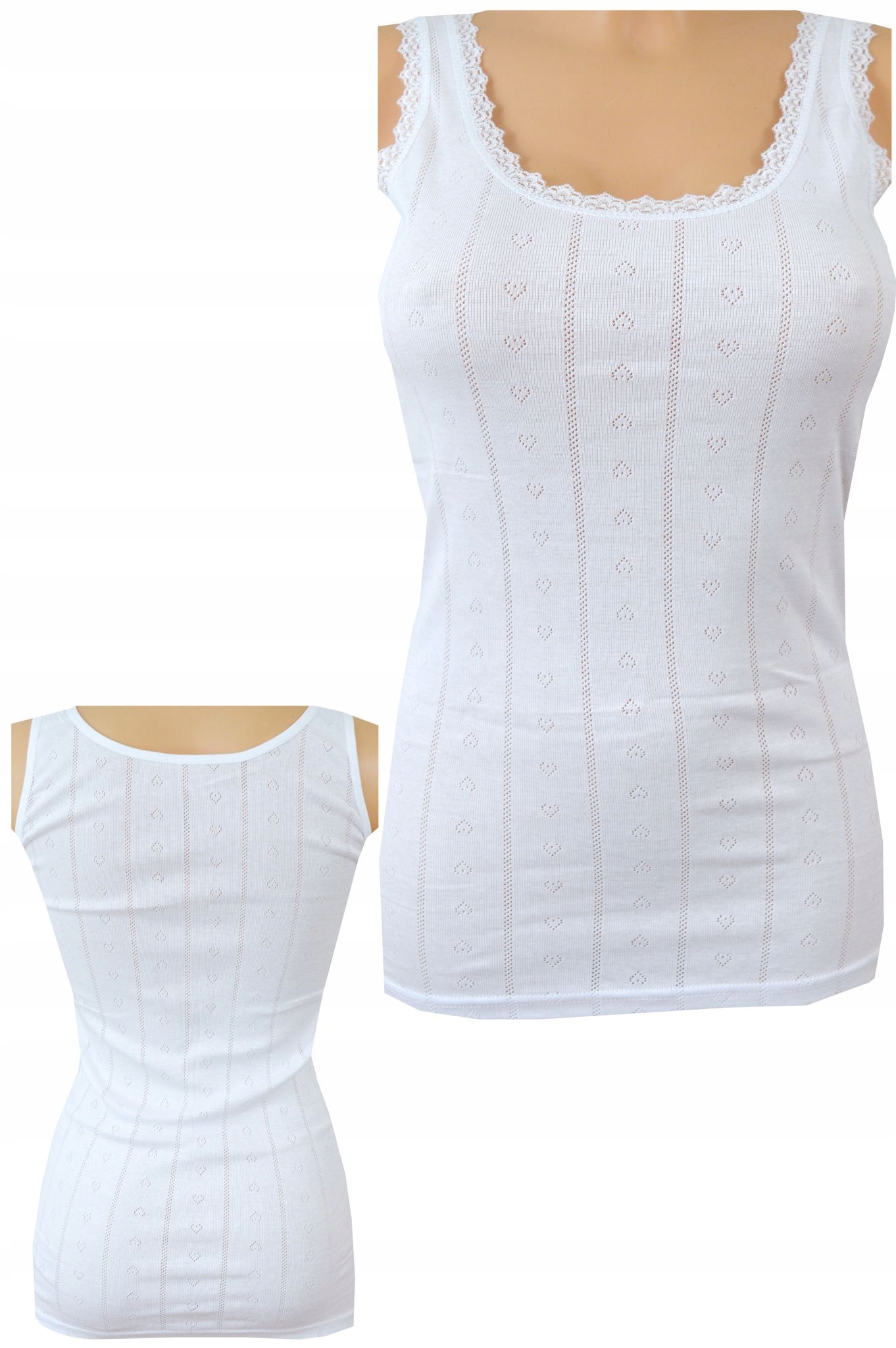 Podkoszulka damska bawełniany top damski basic S/M