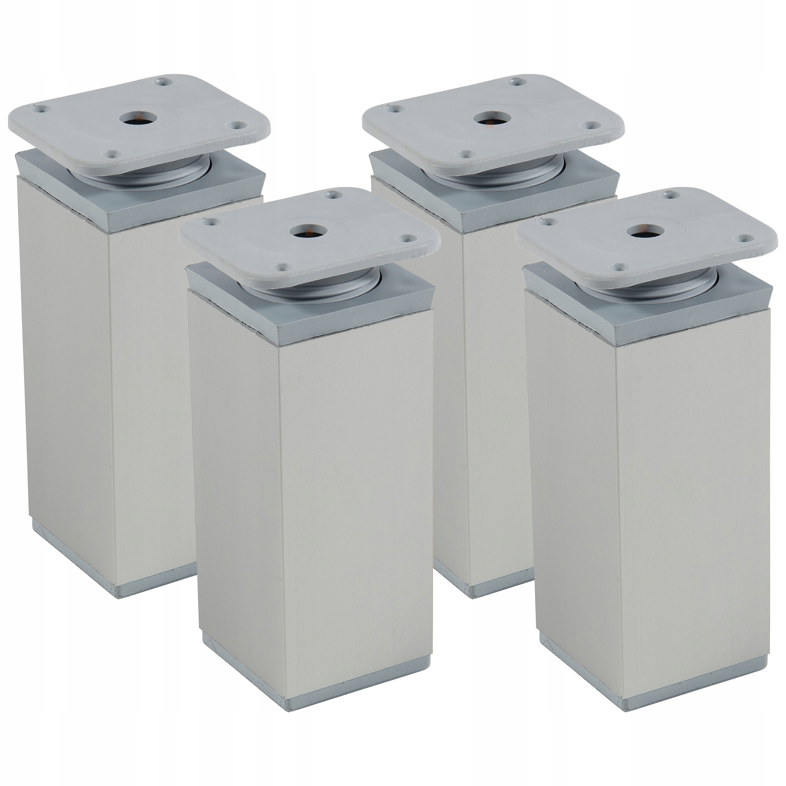 

Nóżka meblowy kwadratowa aluminiowa h-100 4 szt