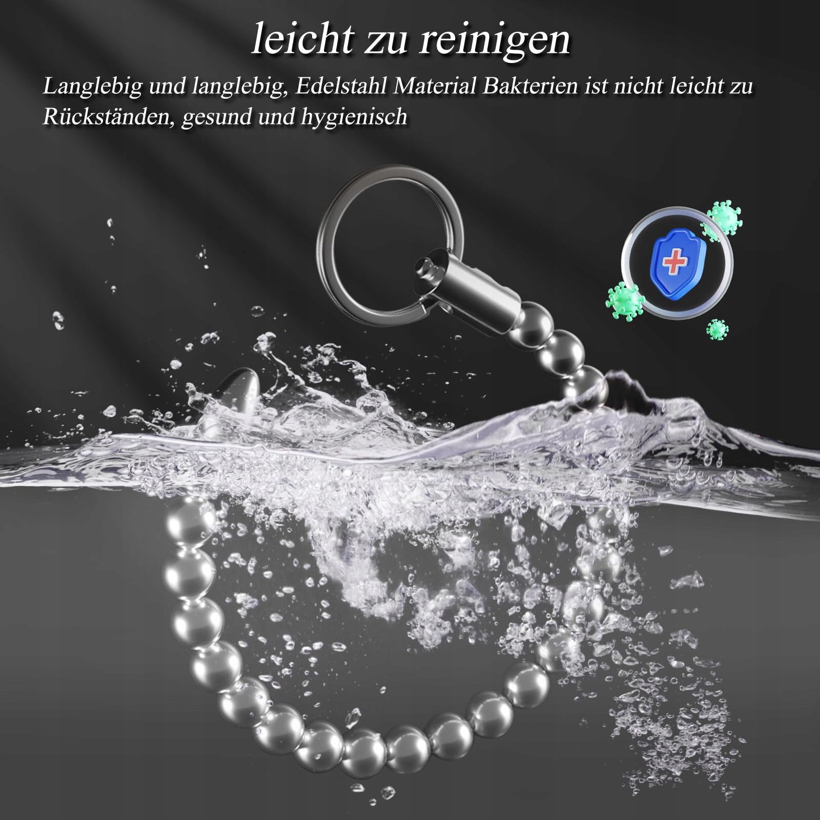 BDSMJOY Dilator Stalowy 245 MM Dla Mężczyzn Penis Plug Stymulacja Prostaty — miniatura 7
