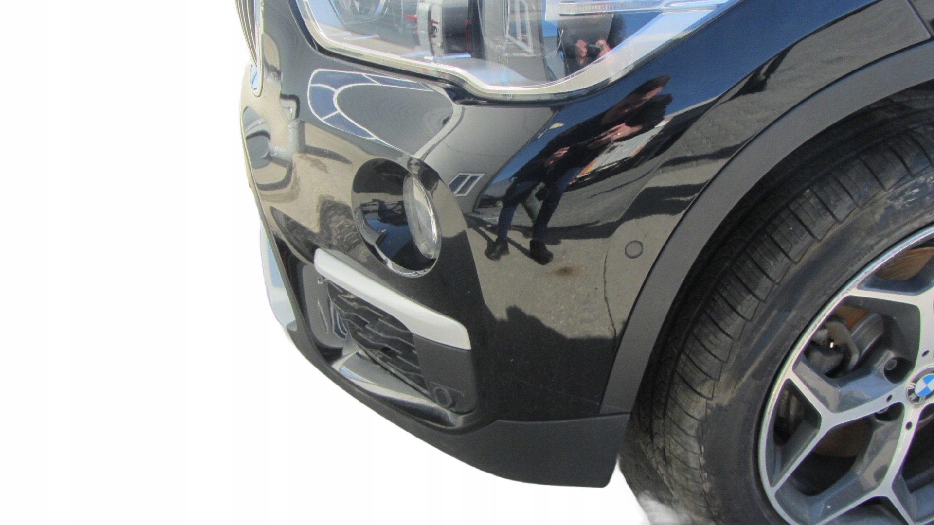 BMW X1 F48 grille front bumper 6PDC front complete 668 SCHWARZ 2 XLINE
