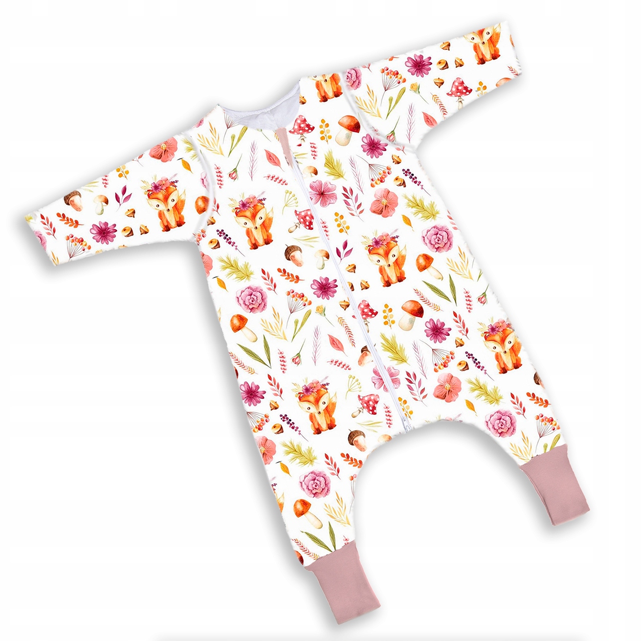 

Śpiworek z nogawkami i odpinane rękawki 92-116 S