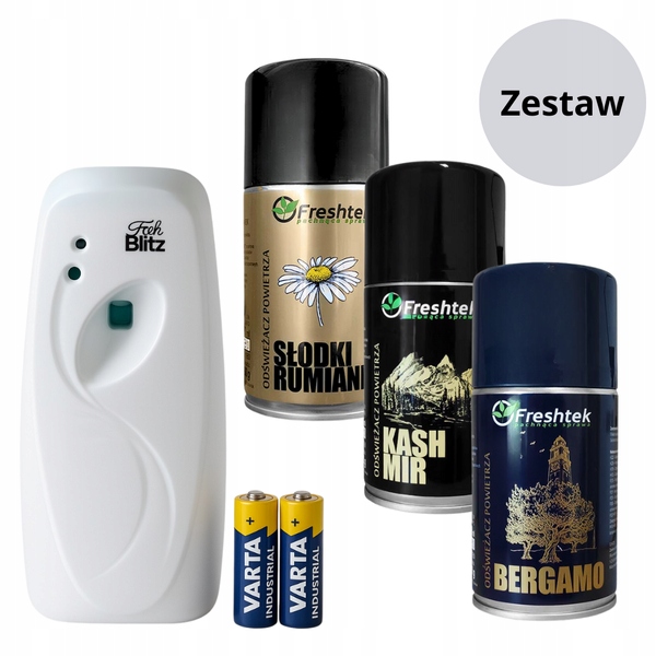 Levně Sada č.: One Shot 3x250 ml s dávkovačem Kašmír Bergamo Heřmánek