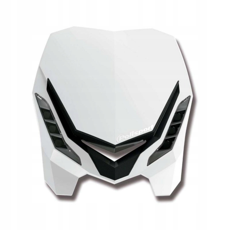 Polisport Predná Lampa Model E-blaze Led (led Žiarovka) Farba Bielo/čierna