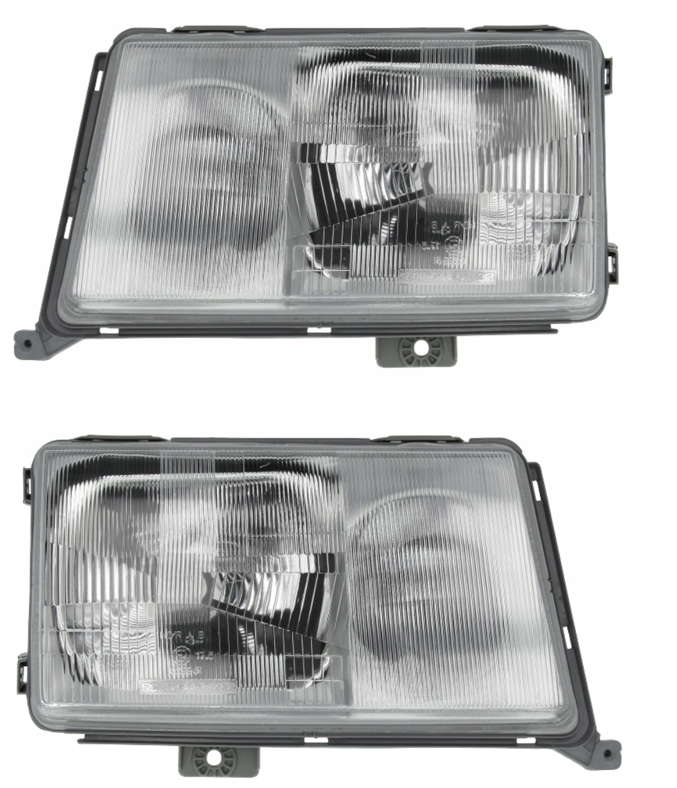 MERCEDES W124 KLASA E REFLEKTORY LAMPY PRZÓD LE+PR