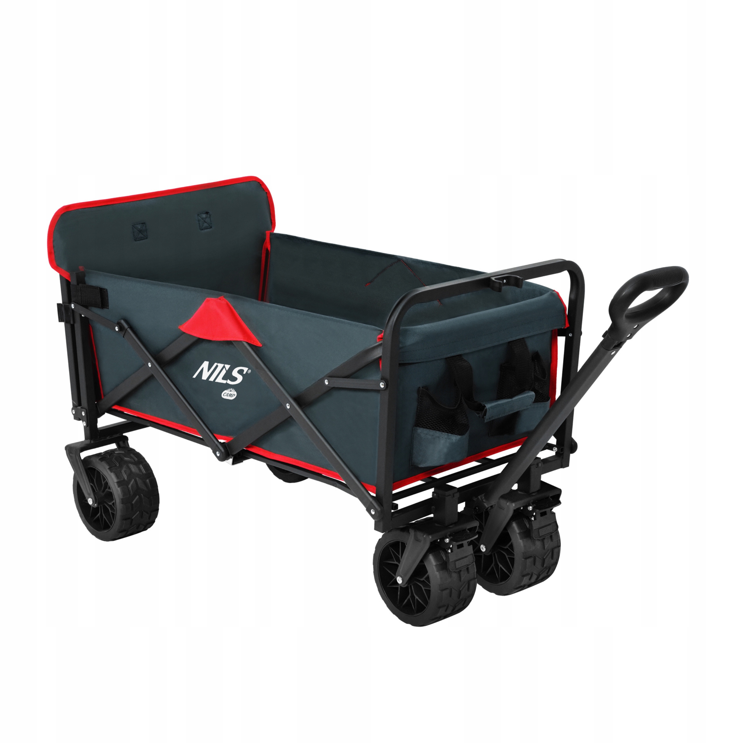 Plážový transportní vozík turistický Nils Camp NC2601 160L Antracit