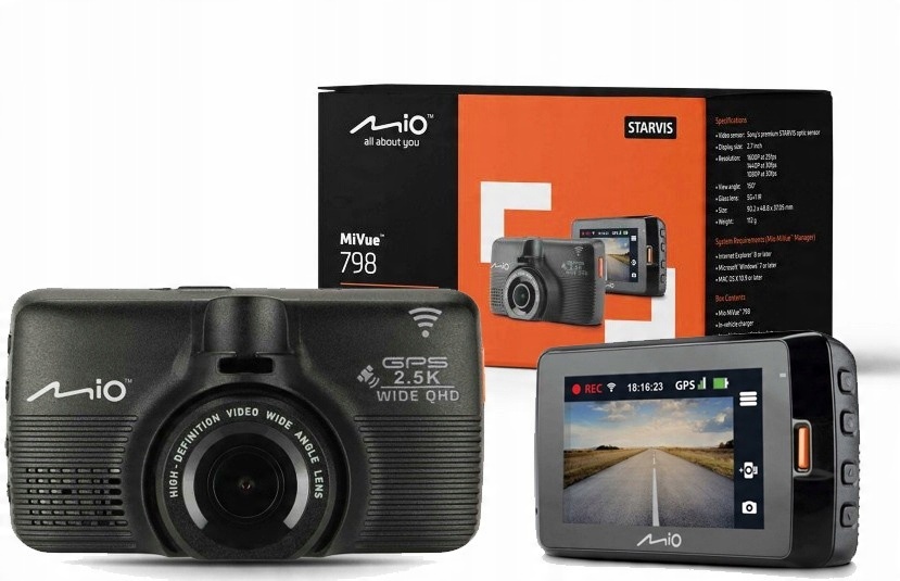 

Rejestrator Jazdy Mio MiVue 798 Sony Starvis WiFi