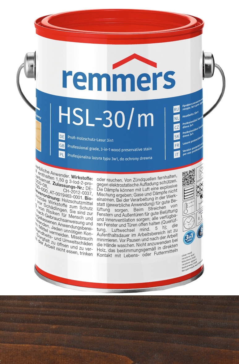 Remmers HSL-31 lazura na dřevo Hk-Lasur 5L palisan