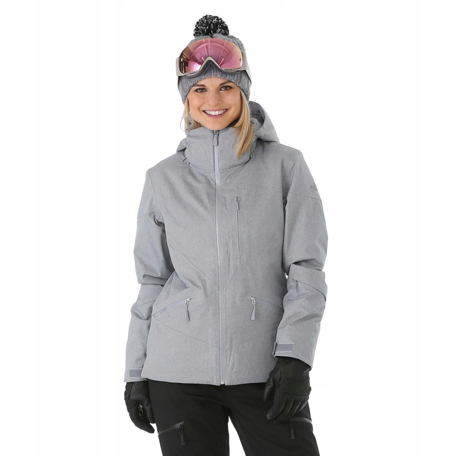 Dámská lyžařská bunda The North Face Lenado šedá NF0A3M5BX8A r Xs