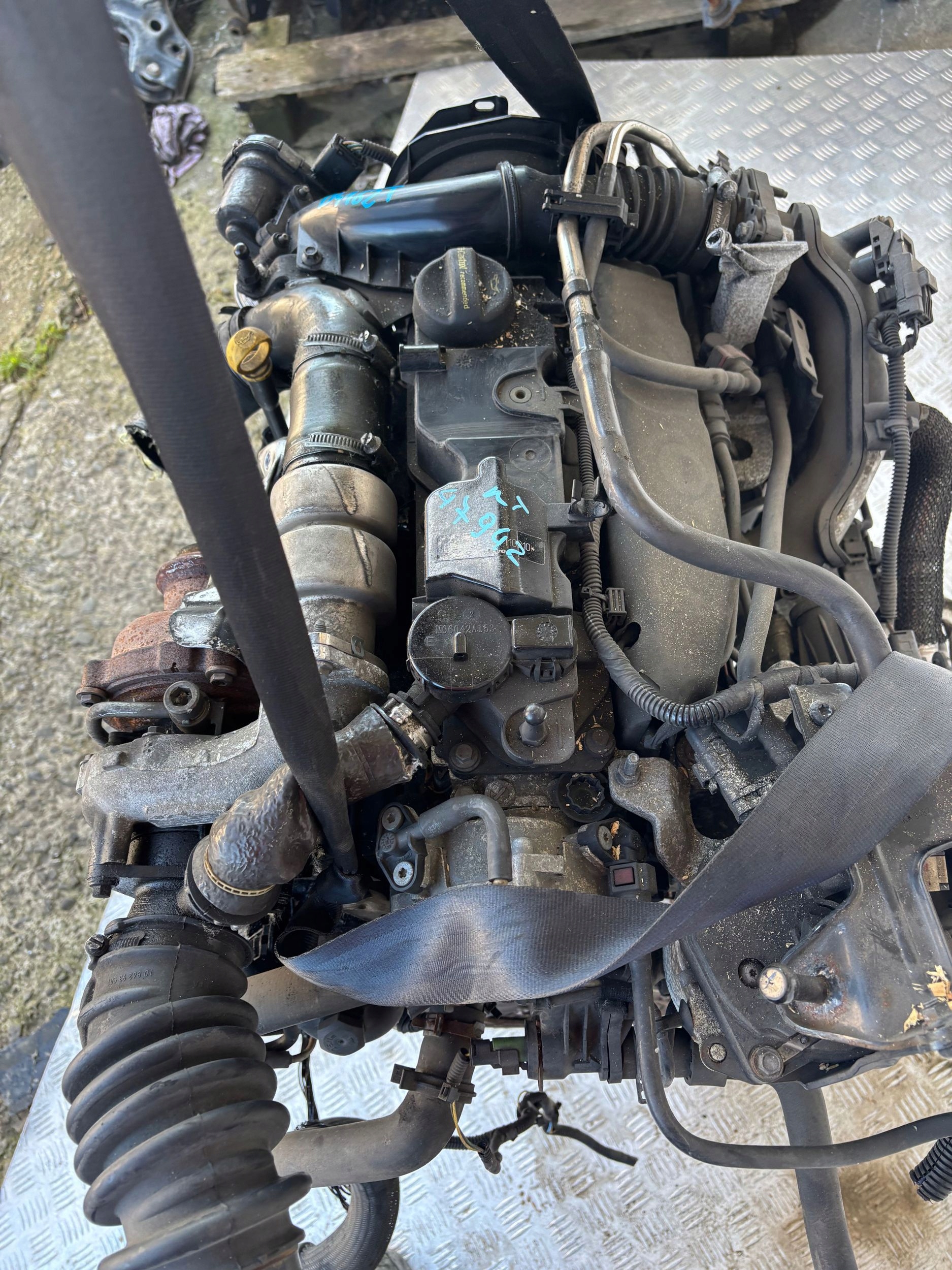 engine D4162T VOLVO V60 1.6 D