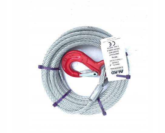 Lano 7 mm 12,5 m 900 kg Al-ko pro naviják navijáku 901A 900C Nová Laveta