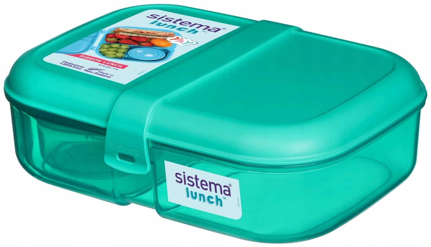 Sistema Lunchbox Pojemnik Śniadaniówka Do Szkoły Pracy Ribbon Lunch 1.1 L