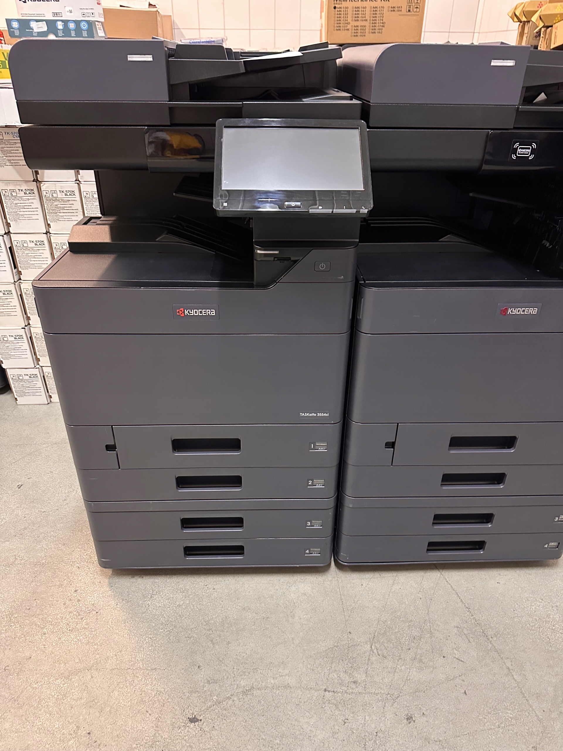 Kserokopiarka Kyocera TASKalfa 3554ci kolorowy 32k. total przebiegu