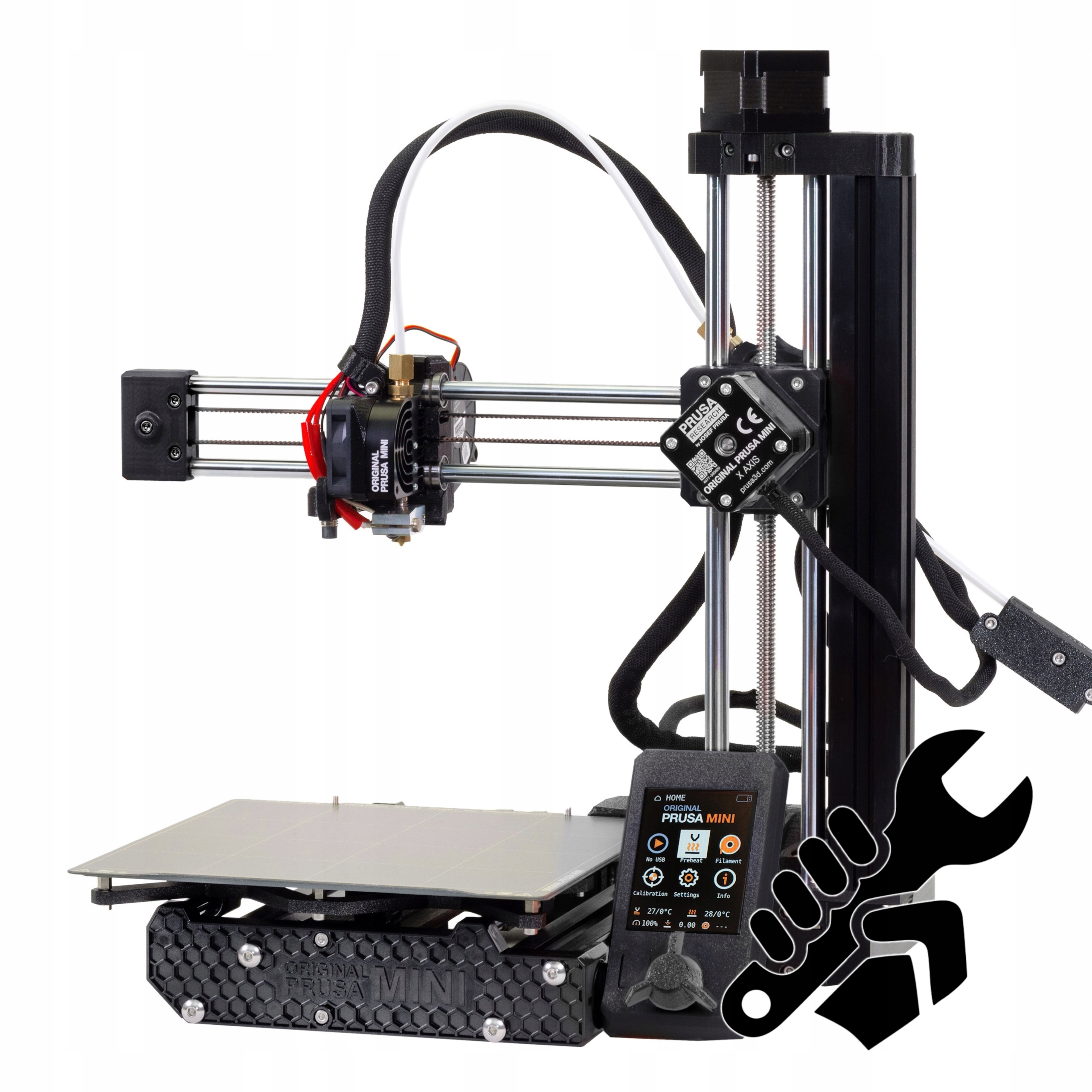 Drukarka 3D | Czarna KIT Original Prusa Mini+ PLUS