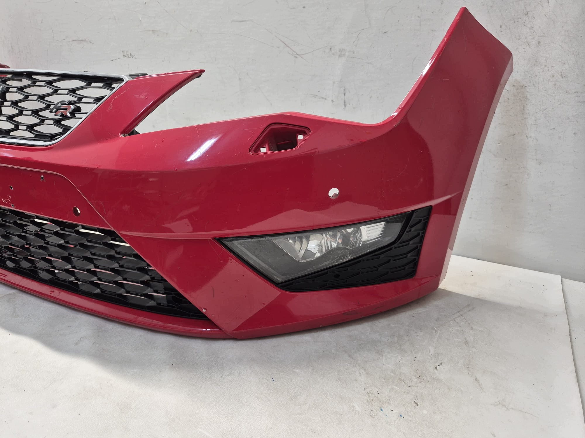 SEAT LEON III 5F0 FR 12- bumper front front 4XPDC SPR 5F0807221M