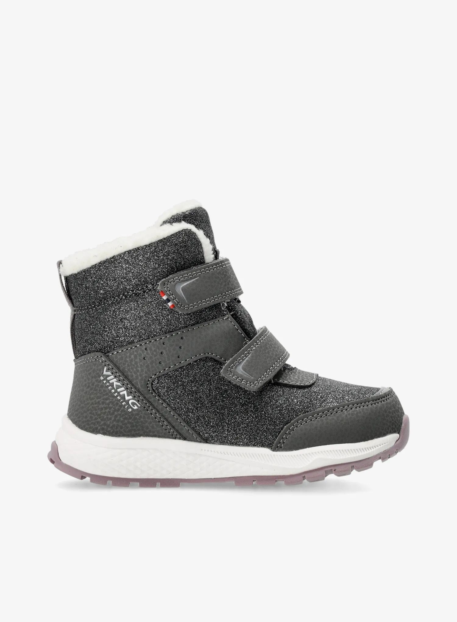 Buty dla dziewczynek Viking Equip Warm Wp 2V charcoal/dusty pink 24