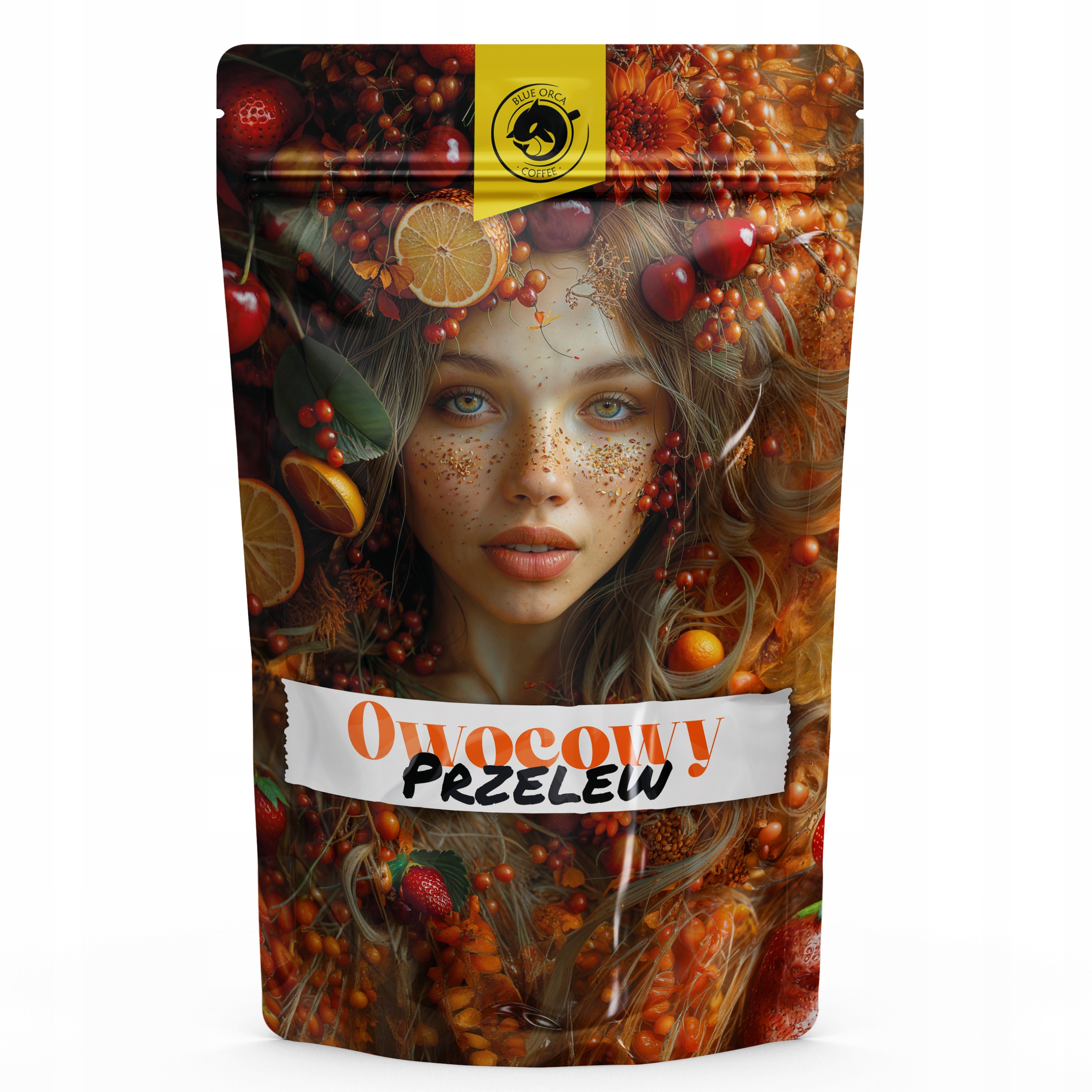 Levně Káva zrnková Ovocný přeliv Limited Edition Specialty 500 g Blue Orca