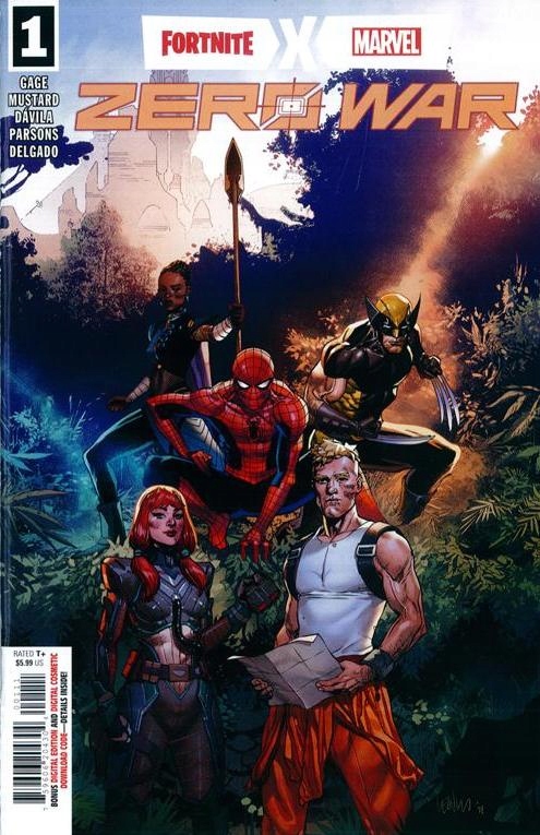FORTNITE X MARVEL ZERO WAR USA nr 1